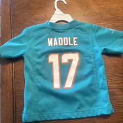 Official NFL Waddle 17 Miami dolphins Jersey 3T