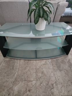 Tv glass Stand