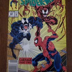Amazing Spiderman # 362 Carnage & Venom First Print.