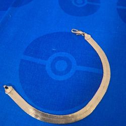 Herringbone  Gold Filled  Bracelet 