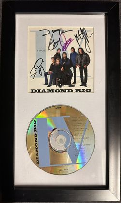 Diamond Rio Autographed CD Framed