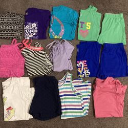 Lot Of 14 Girl’s Summer - Children’s Place And Circo - Large (10/12)