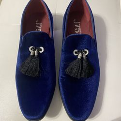 Royal Blue Dress Shoes 