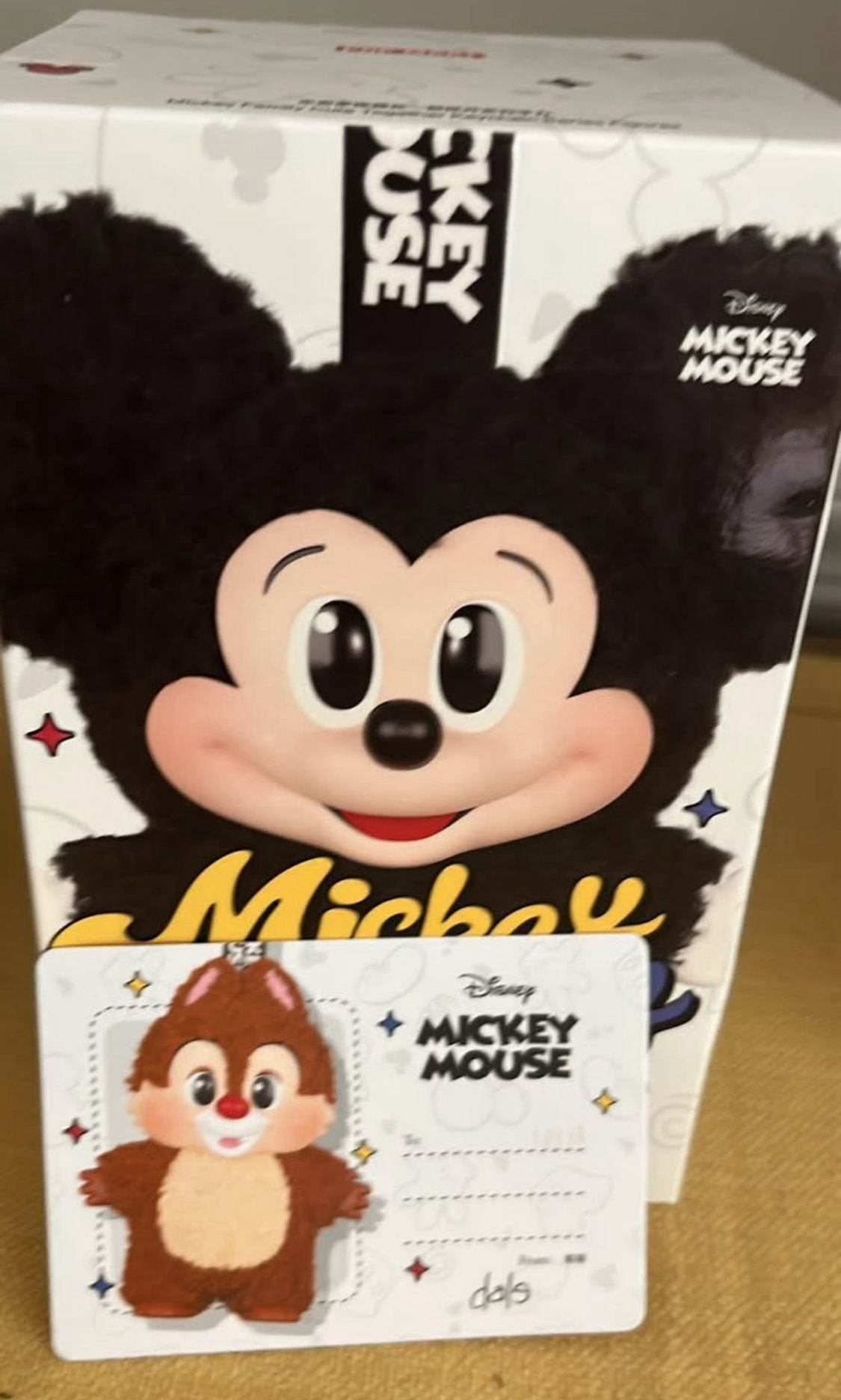 Popmart Labubus Mickey and Dale 