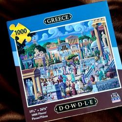 Dowdle High Quality 1000 pc Puzzle - Greece