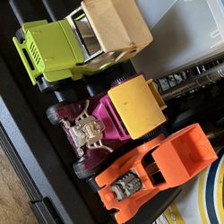 Vintage Hot Rod, Race Cars toy lot Tonka