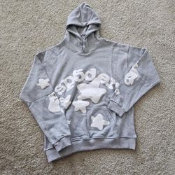 Gray Spider Hoodie 