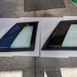 1(contact info removed) Mustang Rear 1/4 Window, Passenger Side 