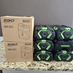Ego Power 56 Volt 4 Ah Battery $180 each One 