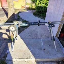 Chop Saw Table Used For Baseboard