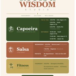 Capoeira Y Salsa Lessons 