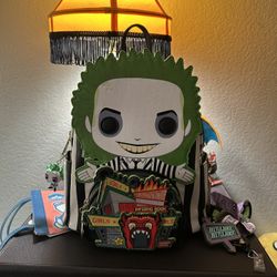 Beetlejuice Funko x Loungefly Bag / Keychain and Lanyard