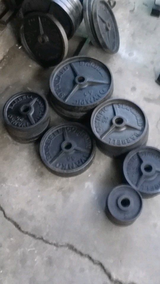 Olympic weights bench press for Sale in City of Industry, CA - OfferUp