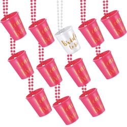 Bridal Party Shot Glass Necklaces