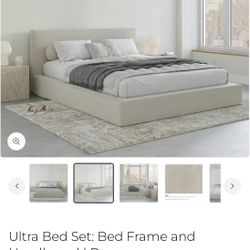 Queen Soft Bed frame 