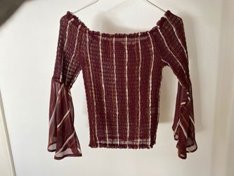 Off the shoulder shirt