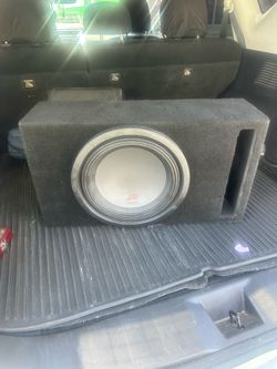 Alpine Type R 12 Inch