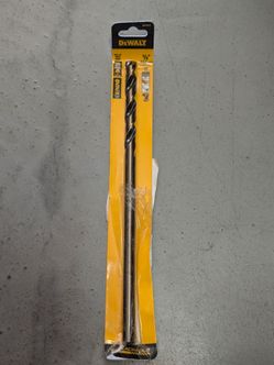 DEWALT 1/2 in. x 12 in. Black and Gold Twist Drill Bit