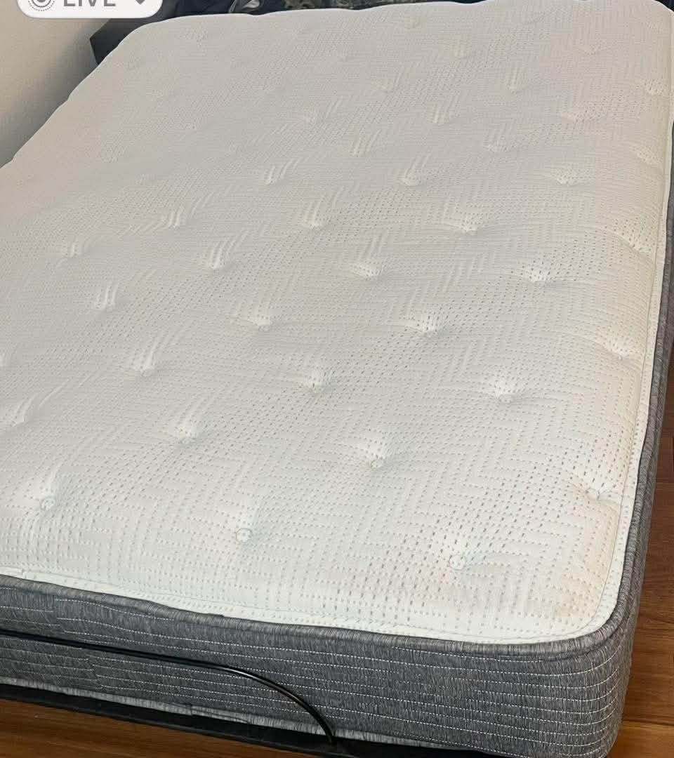 Mattress and temper pedic type frame