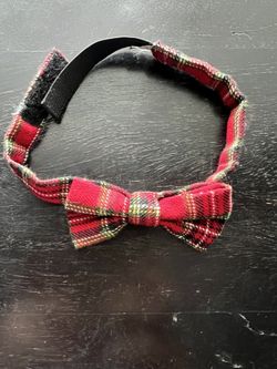  Children’s Place Red Plaid Christmas Boys Bow tie Baby 0-12 Months