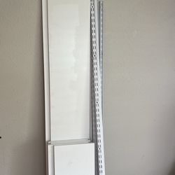 Free white shelving unit