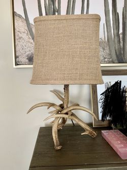 Rustic desk lamp