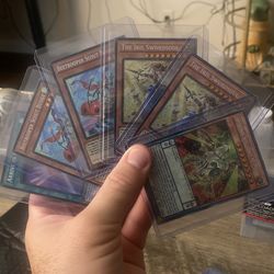 Yugioh Dawn Of Majesty Secrete Rare Lot 