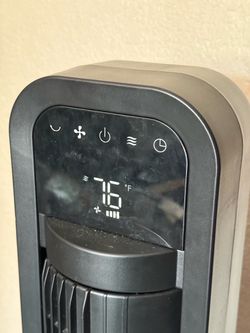 Oscillating Tower Fan with digital display