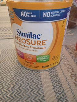$30 Similac NEOSURE 13.1 Oz prematurely