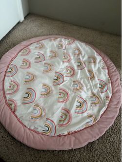 Mat for baby and breastfeeding pillow