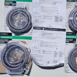 New Everbilt
6' Dishwasher Installation Kit - $20 ea or 6 for $90