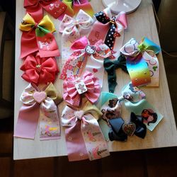 Girls Hair Bows Custome Handcrafted Collection Girls Hair Bows