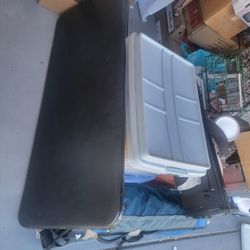 40in x20in PDG Folding Table + 3 Folding Chairs