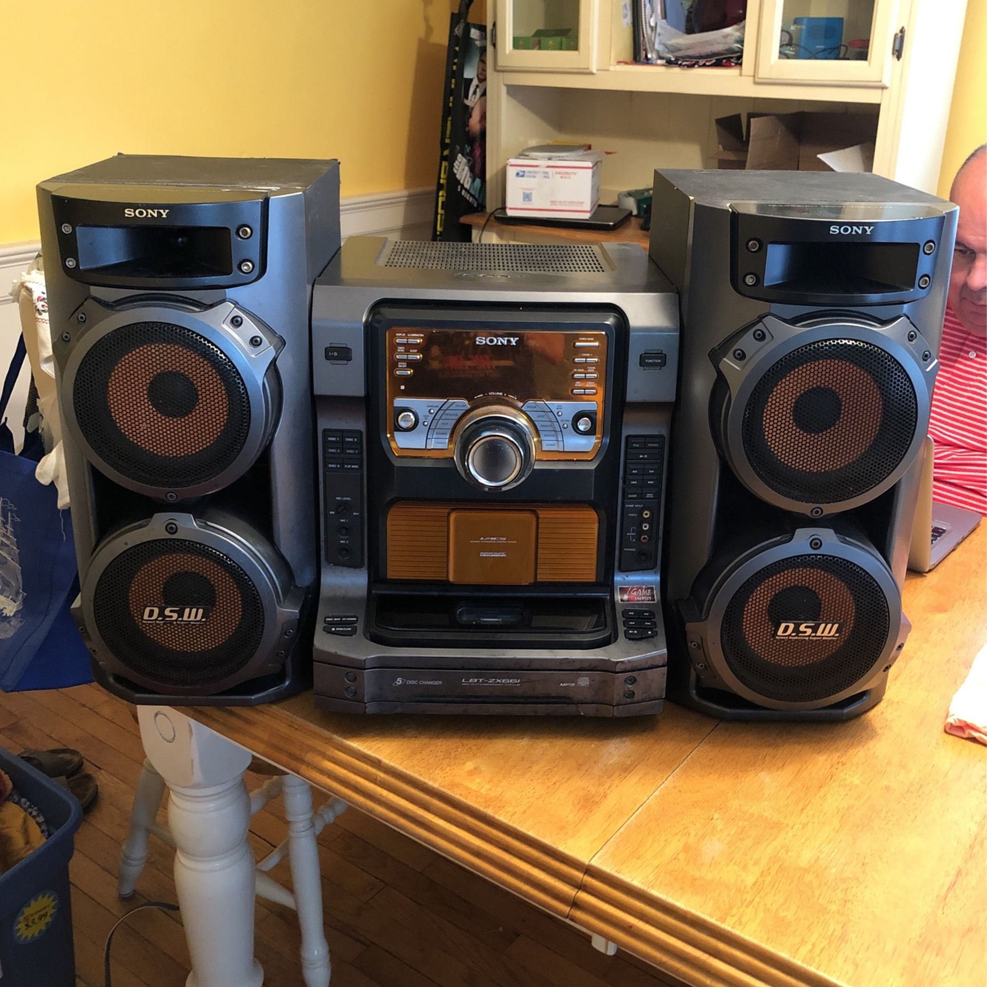 Sony LBT-ZX66i Muteki Compact Stereo Mini Hi-Fi Component