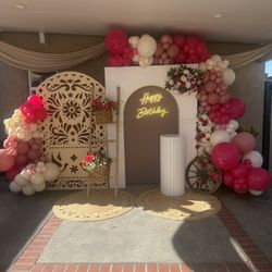 Balloon Backdrop Arch 
