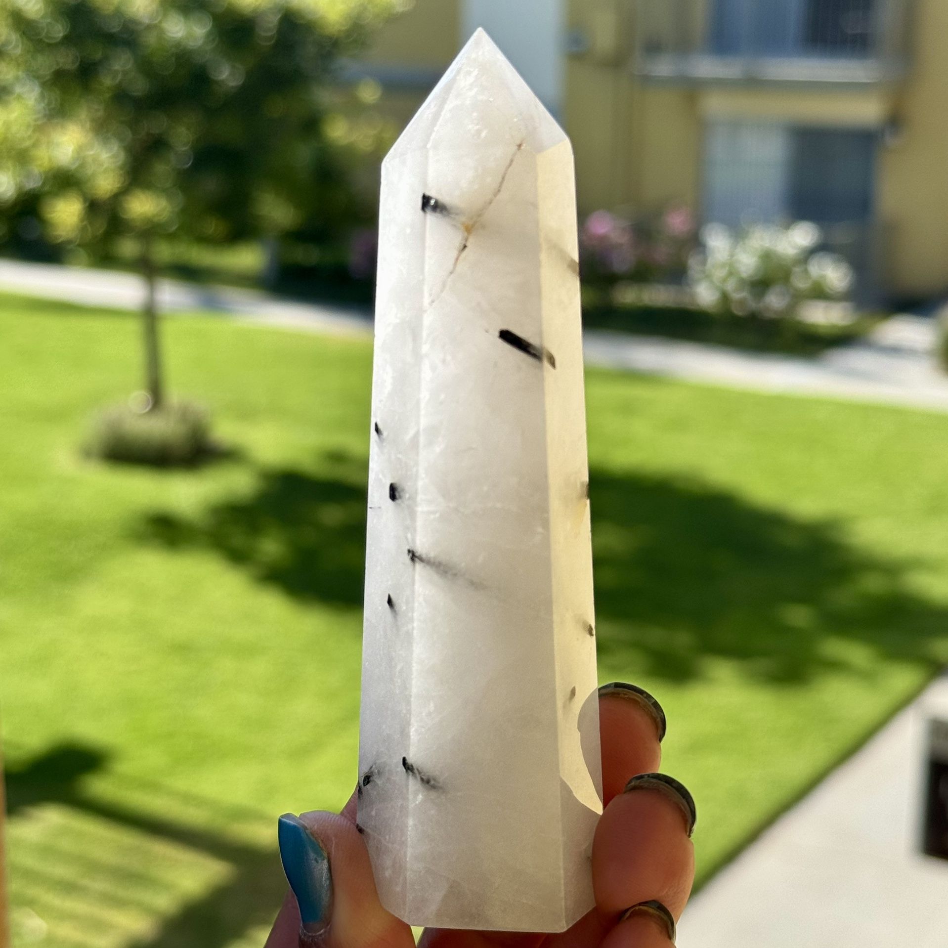 Tourmaline in Quartz Tower 