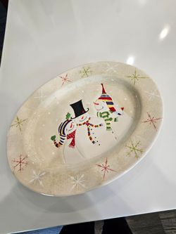 Christmas Platter, Bowls and Plates