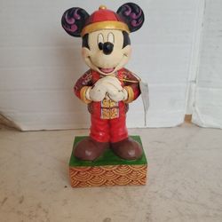 Jim Shore Mickey Mouse Greetings From China Disney Traditions (contact info removed) Enesco New