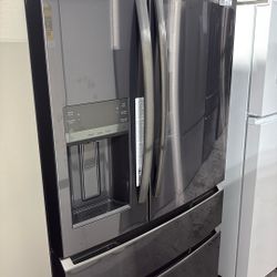 Frigidaire Dark Stainless Steel Refrigerator 