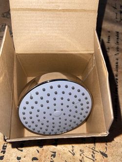Round Chrome Rain Shower Head