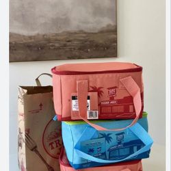Trader Joe's Minni Insulated Cooler Bags New 