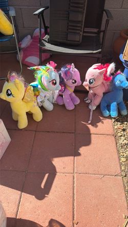 My little pony plushies