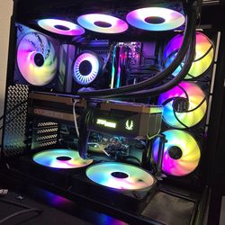 High-End Gaming PC – RTX 5080 + Ryzen 7 9800X3D – 5TB NVMe