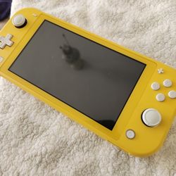 Nintendo Switch Lite Yellow Color