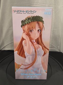 FuRyu "Sword Art Online" BiCute Pure Figure: Asuna (Angelic White Dress Ver.)