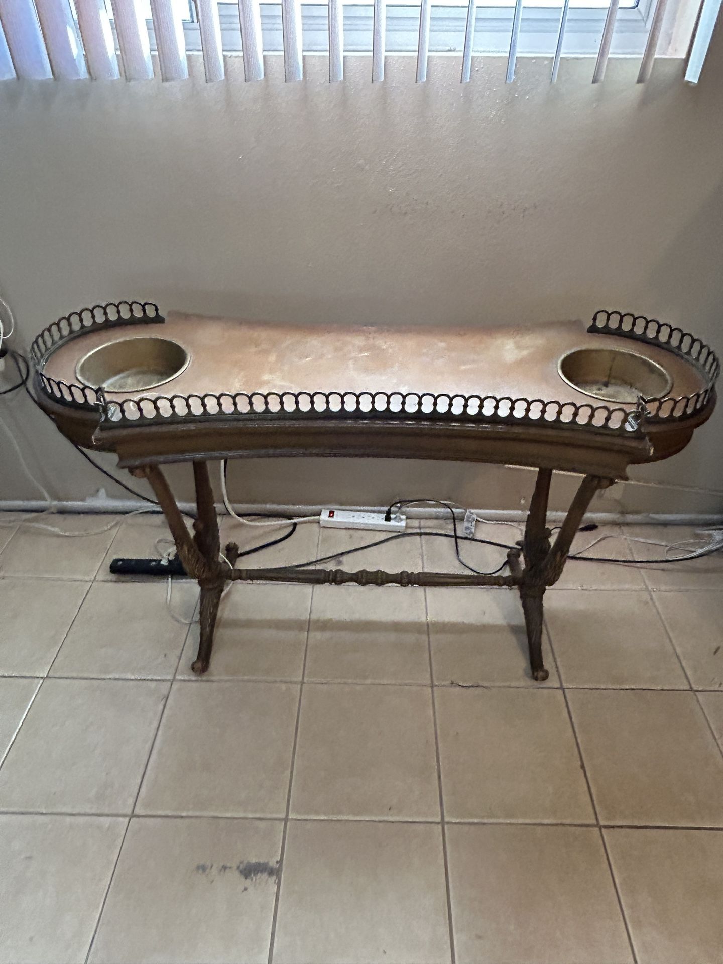 Wood Antique Sofa Table