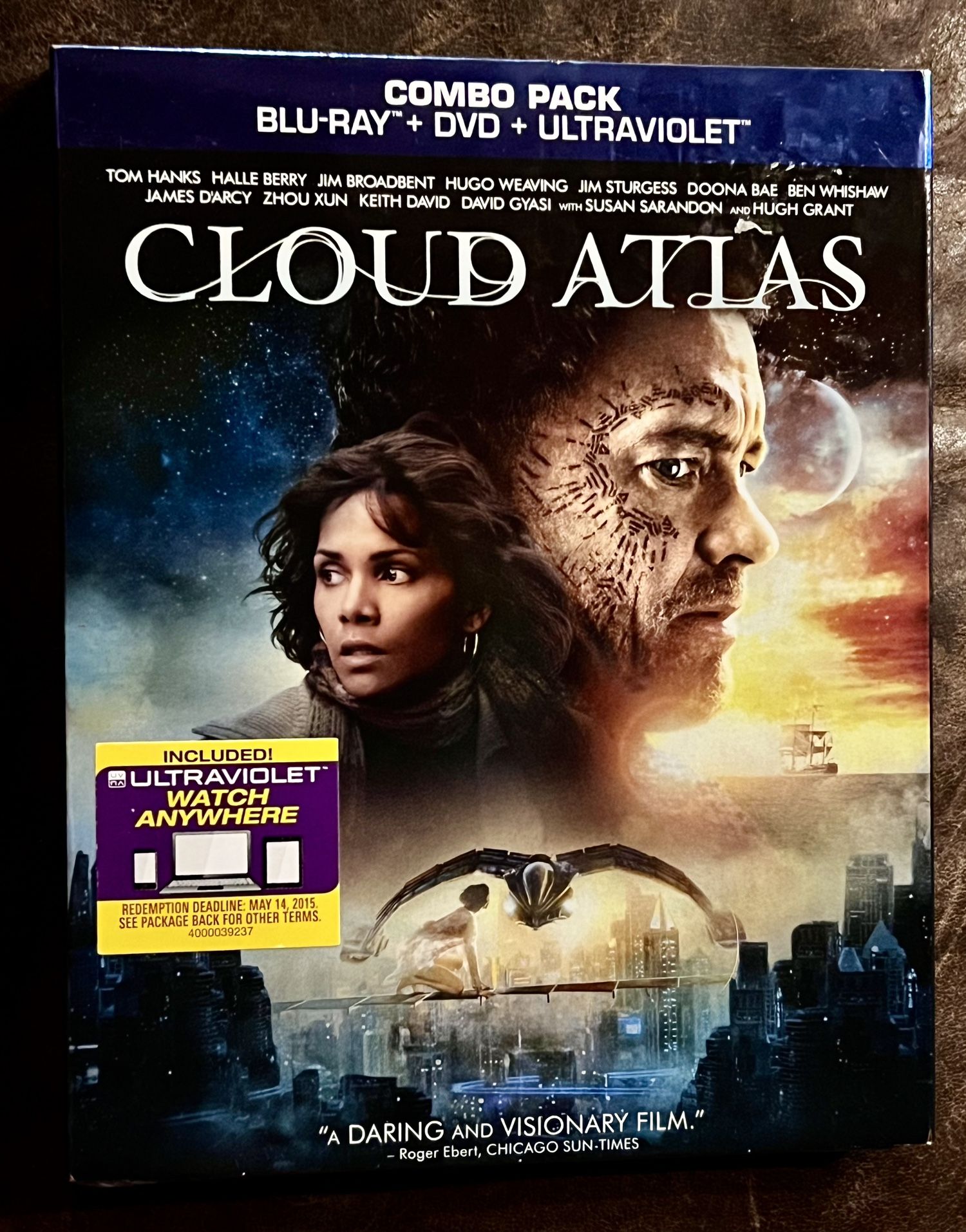 CLOUD ATLAS New/Sealed DVD Tom Hanks & Halle Berry SCI FI, MYSTERY, ROMANCE