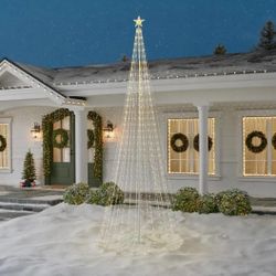 12ft Lighted Tree Yard Decoration