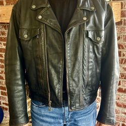Harley Davidson Black Leather Jacket