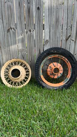 Vintage Spoke Wheels